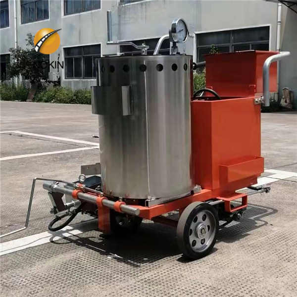 Walk Behind Painting Pavement Machines For Road Construction 